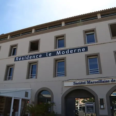 Moderne Lägenhetshotell Valras-Plage